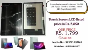 Screen Replacement for Lenovo Tab P11 Gen 2 2022 TB350FU TB350XU TB350 11.5 Touch Screen LCD Price in India